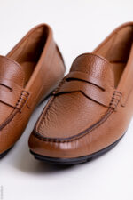 Mocassin Camel Cuir Crispé – Image 5