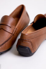 Mocassin Camel Cuir Crispé – Image 4