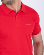Polo uni rouge – Image 2