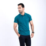 Polo uni Turquoise – Image 2