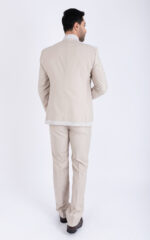 Costume Traditionnel Beige-Blanc – Image 5