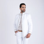 Costume Traditionnel Blanc-Beige – Image 4