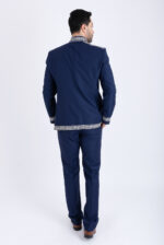 Costume Traditionnel Bleu-Beige – Image 5
