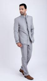 Costume Traditionnel gris cl – Image 4