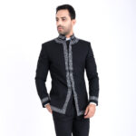 Costume Traditionnel Noir-gris – Image 2