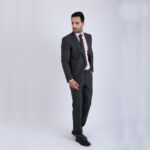 Costume Gris Foncé