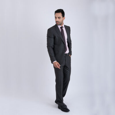 Costume Gris Foncé