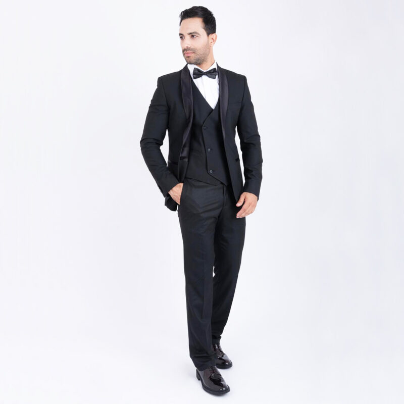 Costume Mariage Noir – Image 1