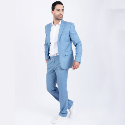 Costume Bleu Clair