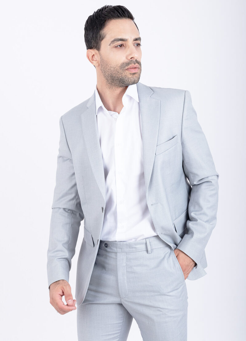 Costume gris clair – Image 2