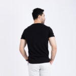 T-shirt Imprimé noir – Image 3