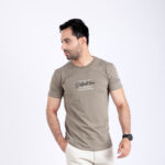 T-shirt Imprimé vert militaire