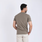 T-shirt Imprimé vert militaire – Image 3
