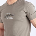 T-shirt Imprimé vert militaire – Image 2