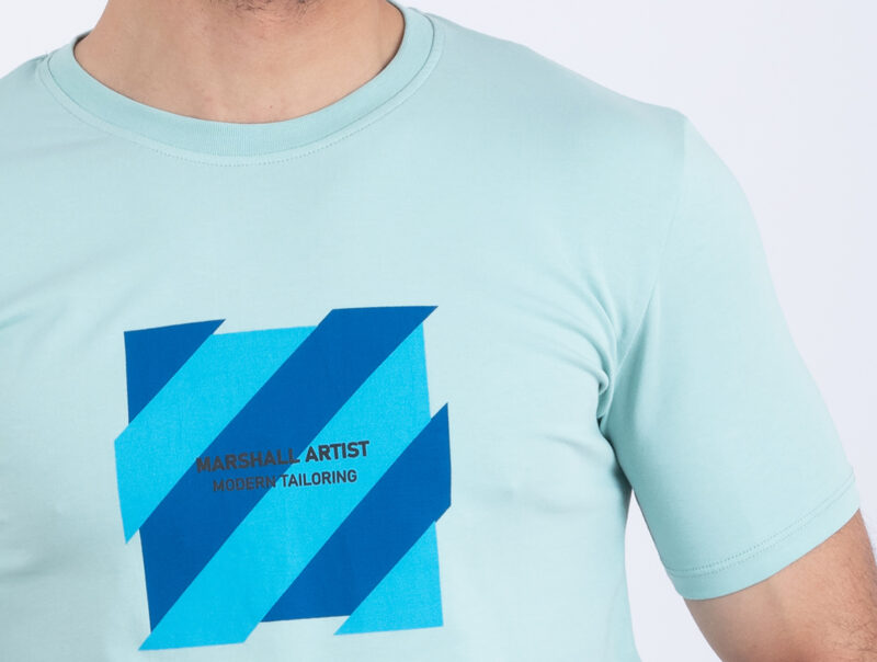 T-shirt vert d'eau ref140 – Image 2