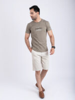 T-shirt Imprimé vert militaire – Image 5