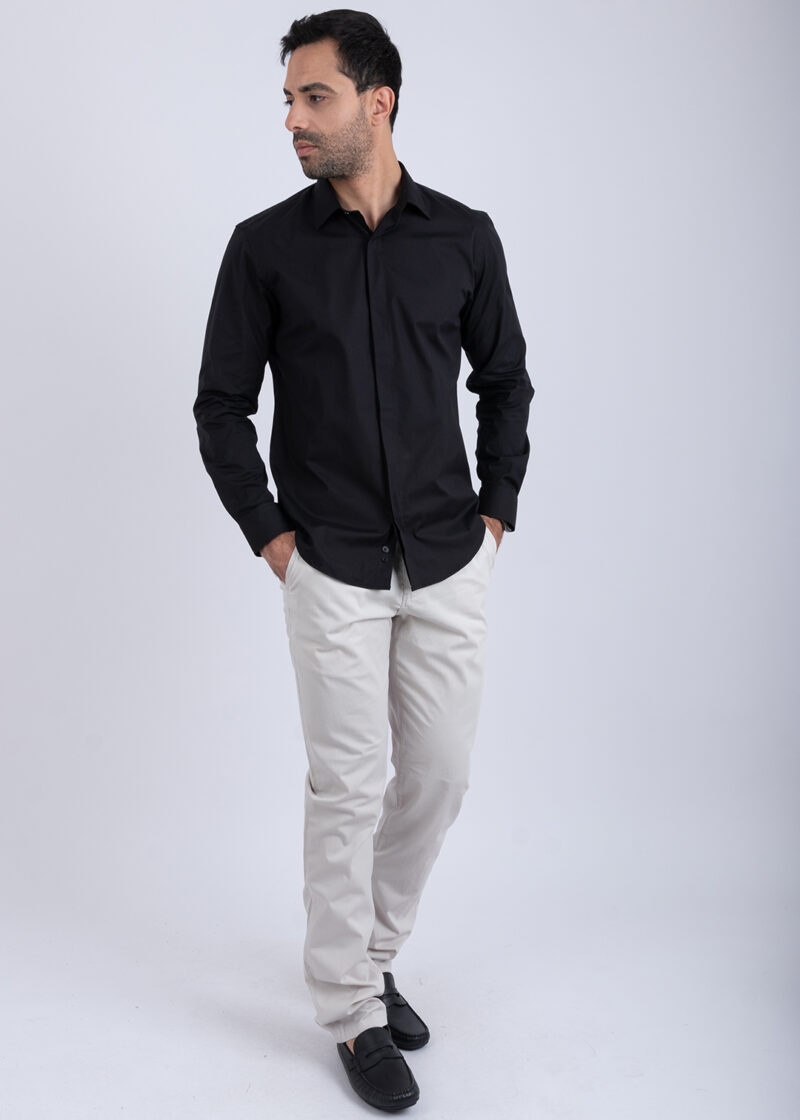 Chemise Noir ref207 – Image 3