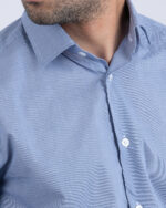 Chemise Bleu Petit Rayé ref211 – Image 2