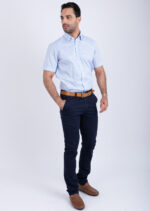 Chemise demi manche ciel – Image 4