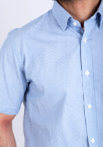 Chemise demi manche Bleu Ray – Image 3