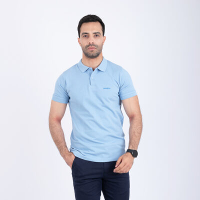 Polo uni ciel