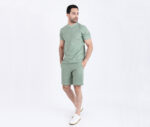 Set coton vert clair