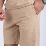 Short Piqué Beige – Image 2
