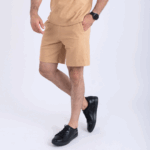 Short Piqué kaki