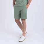 Short Piqué Vert