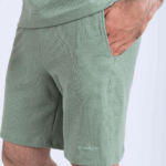 Short Piqué Vert – Image 2