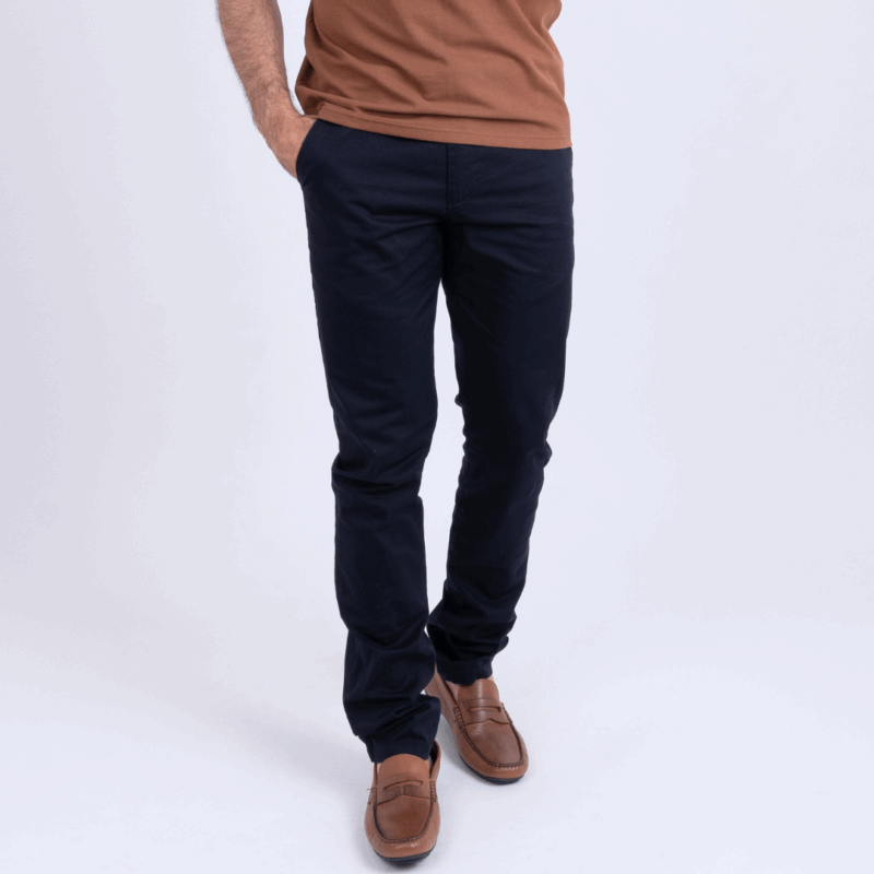 Pantalon Bleu Nuit ref:144 – Image 3