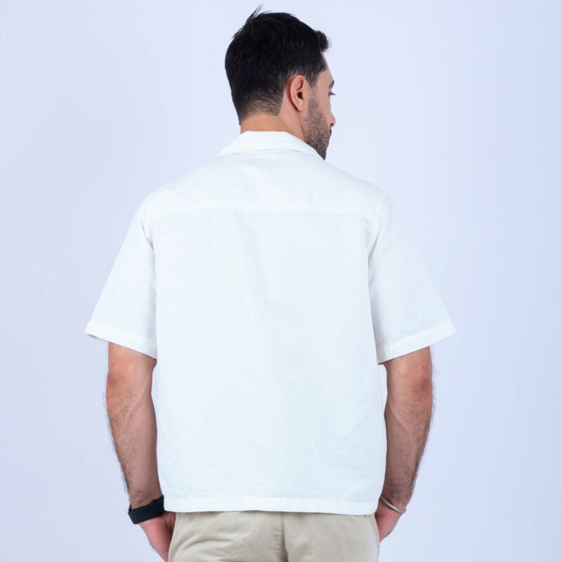 Chemise Lin Créme – Image 4