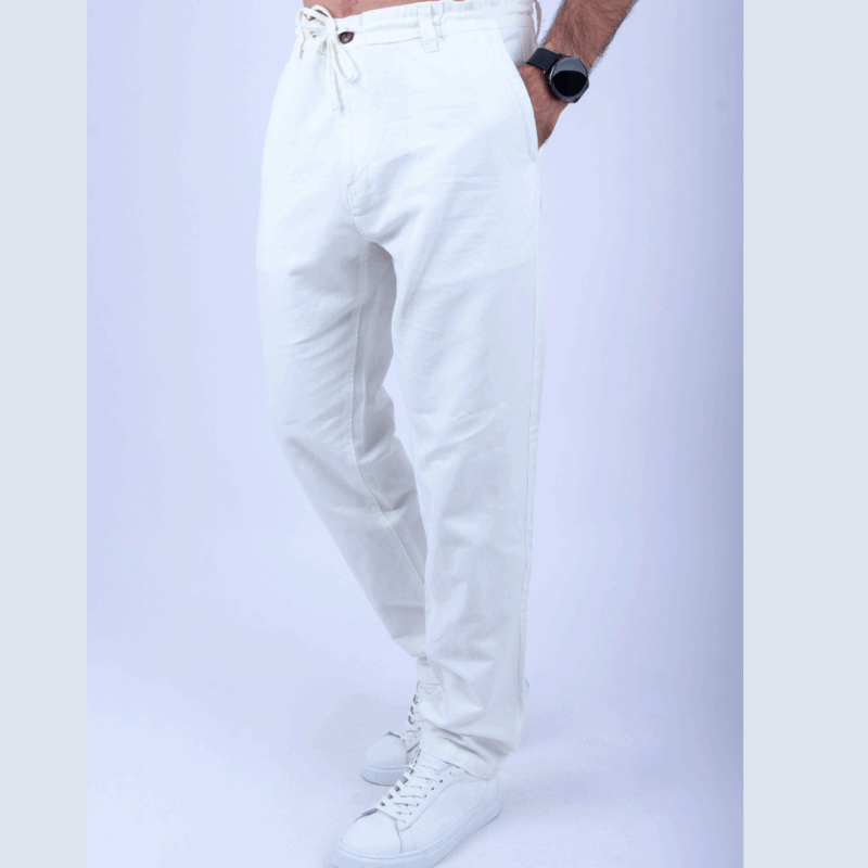 Pantalon Blanc Ref143 – Image 1