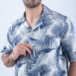 Chemise Lin Bleu – Image 3