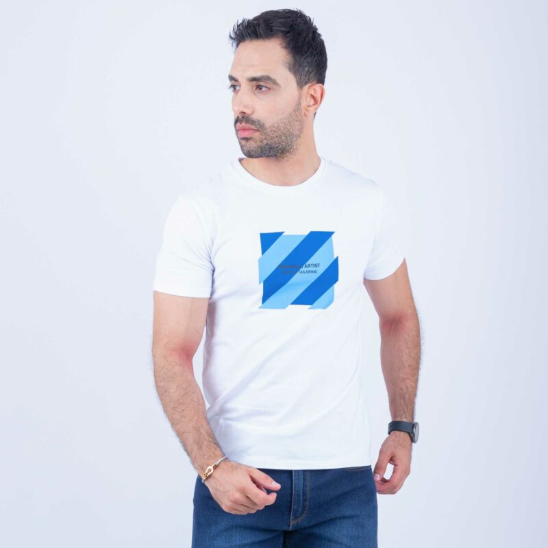T-shirt blanc ref140 – Image 1