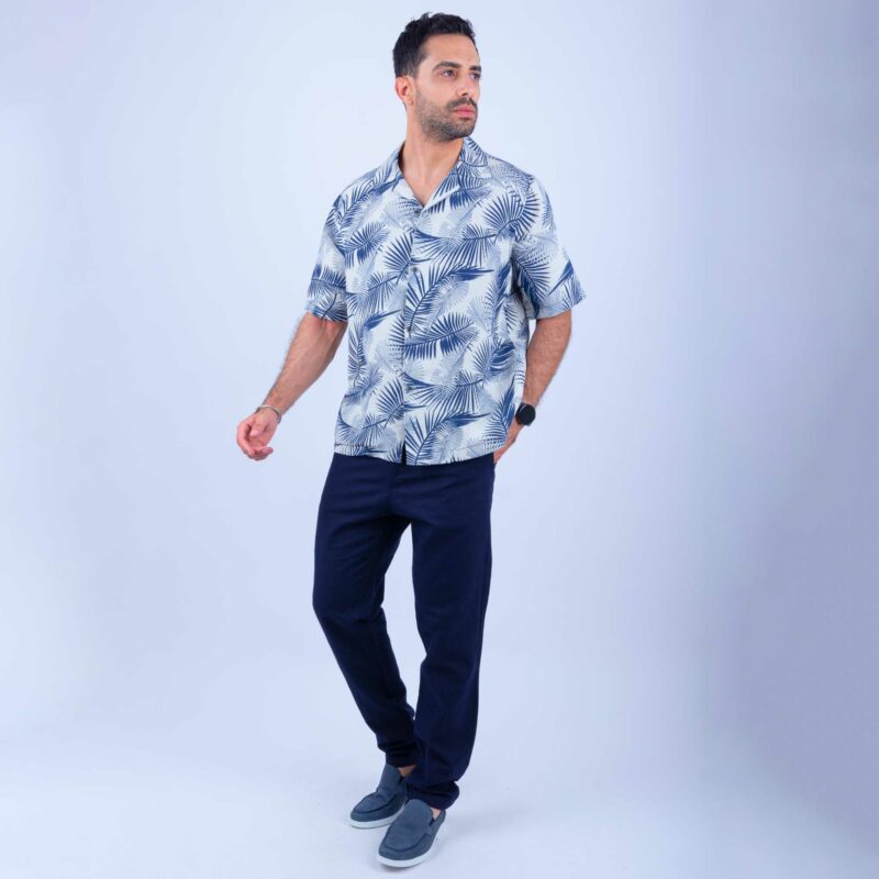 Chemise Lin Bleu – Image 6