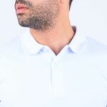 Polo uni Blanc – Image 2