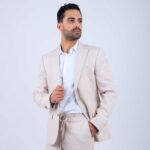 Veste Lin Beige