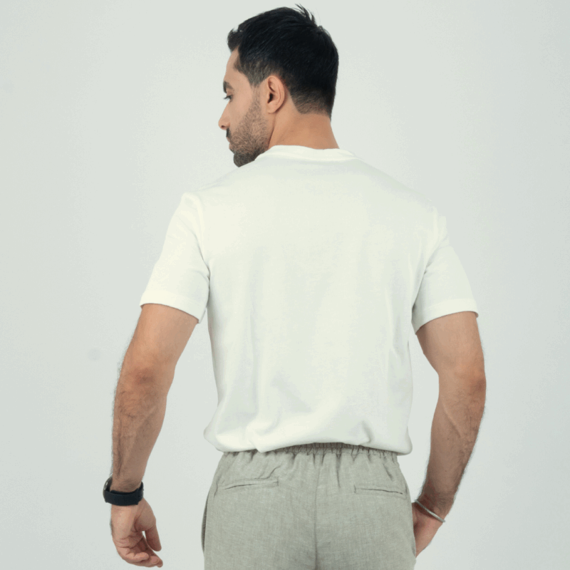 Pull blanc ref143 – Image 4