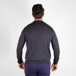 Pull Col Rond Gris.f – Image 4