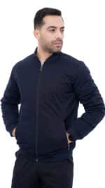 Blouson homme chic bleu
