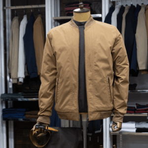 blouson homme camel Évasion – modèle léger coupe moderne
