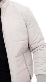 Blouson gris clair homme – Image 3