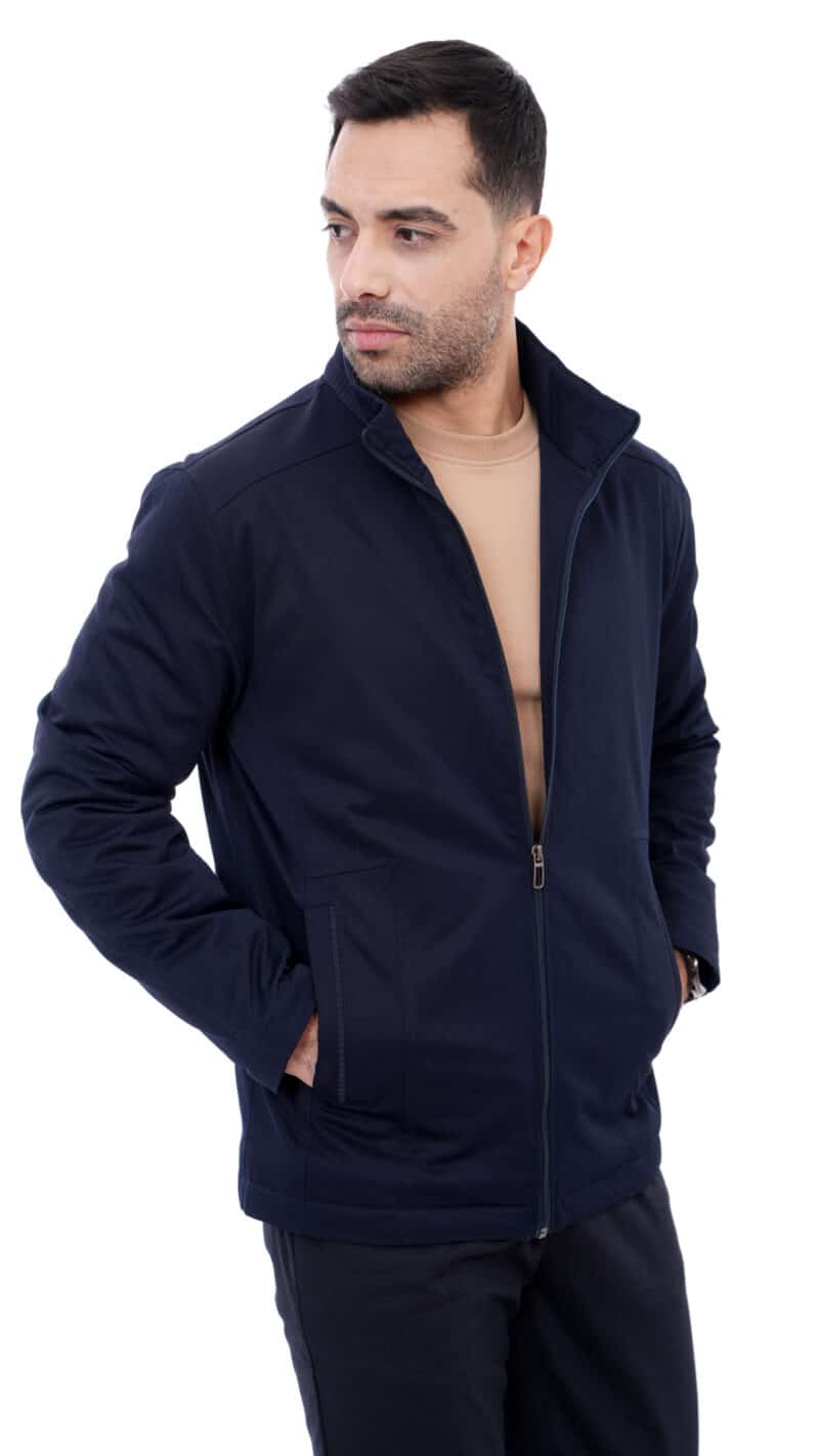 Blouson homme bleu -evasion