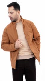 Blouson homme Premium camel – Image 3