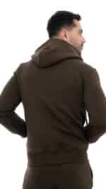 Sweat Capuche Homme Vert – Image 4