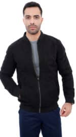 Blouson homme chic noir-evasion