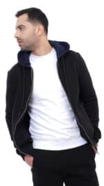 Haut Survêtement Noir – Image 3