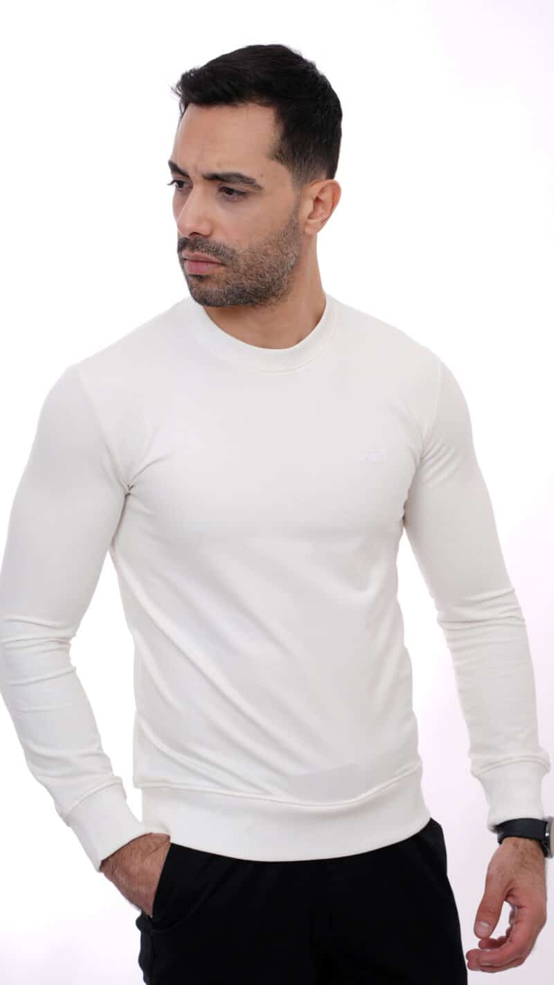 pull homme creme tunisie -evasion