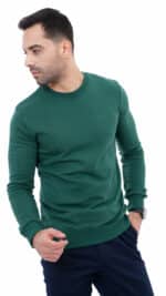 Pull sport homme vert-evasion